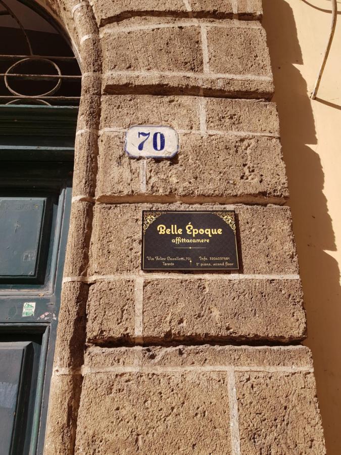 Hotel Belle Epoque Taranto Exterior foto